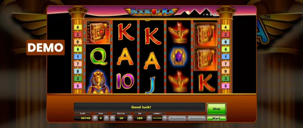 Book of Ra Demo.