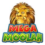 Mega moolah Lošimo Automatai logo.