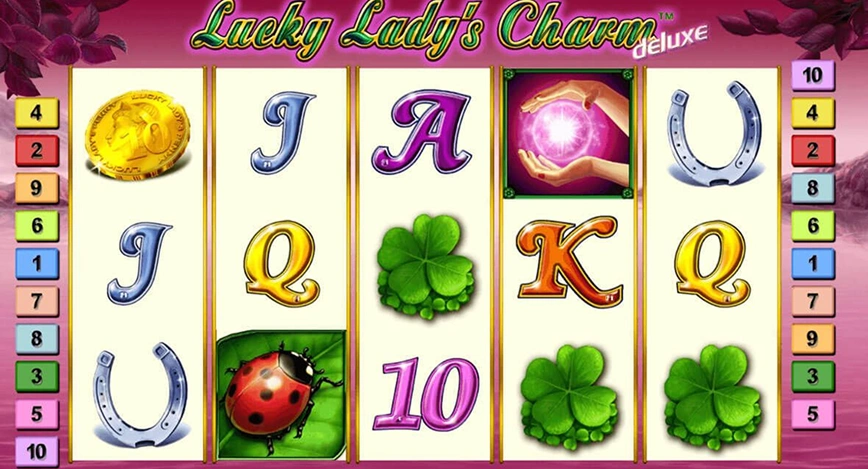 „Lucky Lady's Charm Deluxe“ grafika.